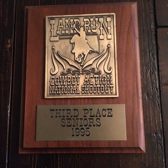 Land Run Third Place Seniors 1995 - Picture 1 of 3